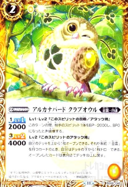 画像1: アルカナバード クラブオウル(C)(BS68-046) (1)