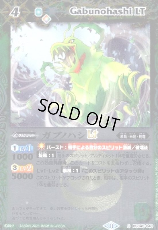 画像1: ガブノハシLT(C/X仕様)(BSC45-040) (1)