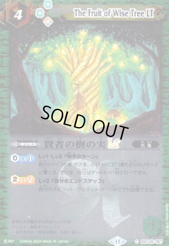 画像1: 賢者の樹の実LT(C/X仕様)(BSC45-087) (1)