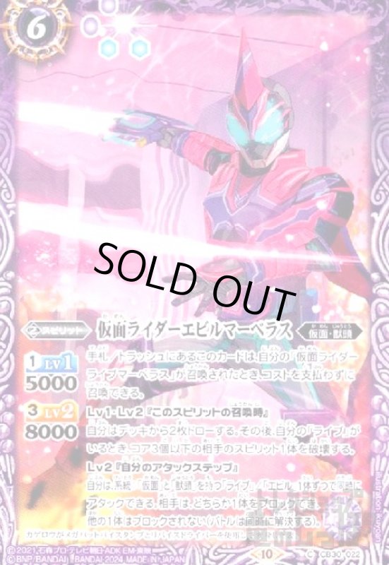 画像1: 仮面ライダーエビルマーベラス(C)(CB30-022) (1)