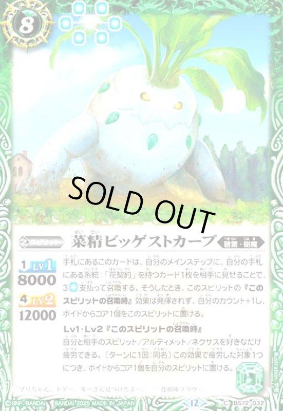 画像1: 菜精ビッゲストカーブ(C)(BS72-032) (1)