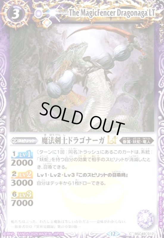 画像1: 魔法剣士ドラゴナーガLT(C)(BSC49-012) (1)