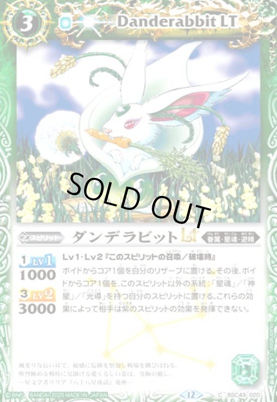画像1: ダンデラビットLT(C)(BSC49-020) (1)