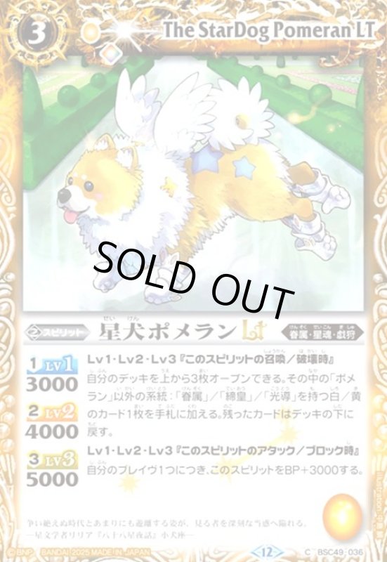 画像1: 星犬ポメランLT(C)(BSC49-036) (1)