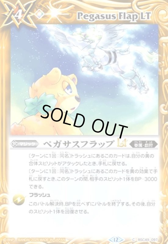 画像1: ペガサスフラップLT(C)(BSC49-097) (1)