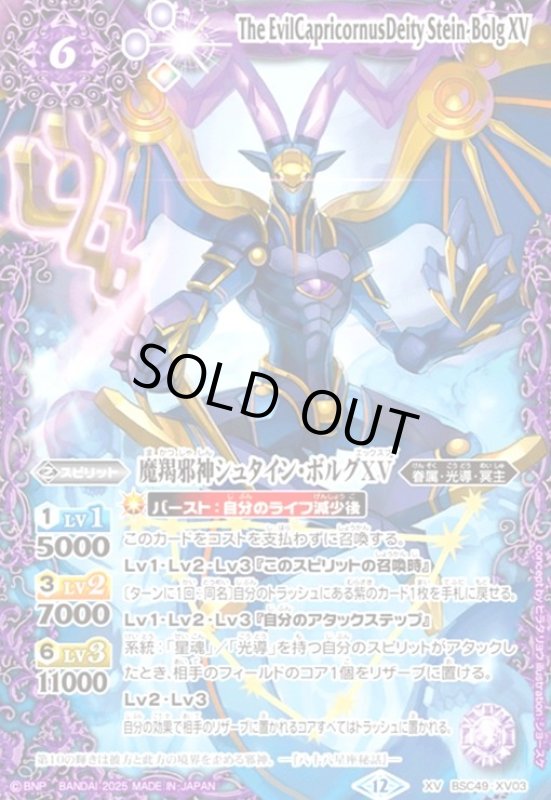 画像1: 魔羯邪神シュタイン・ボルグXV(XV)(BSC49-XV03) (1)