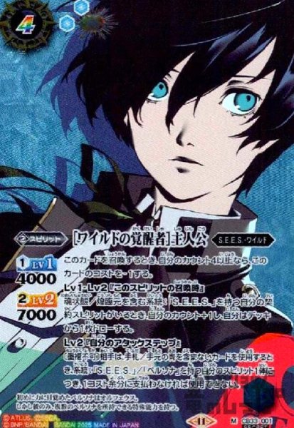 画像1: [ワイルドの覚醒者]主人公(M/SECRET)(CB33-001) (1)