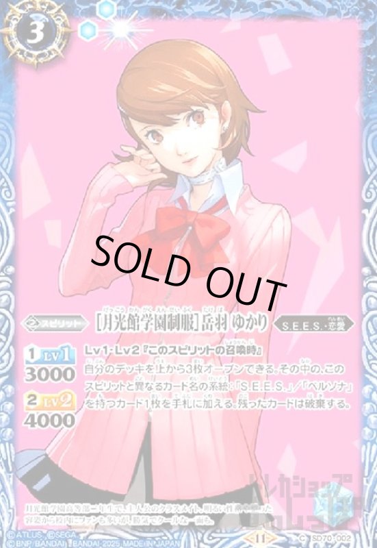 画像1: [月光館学園制服]岳羽 ゆかり(C)(SD70-002) (1)