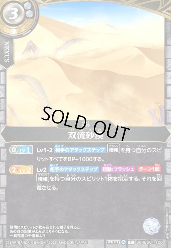 画像1: 双流砂漠(C)(26RBS01-100) (1)