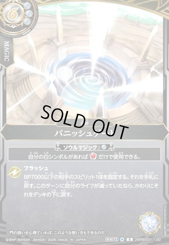 画像1: バニッシュゲート(R)(26RBS01-120) (1)