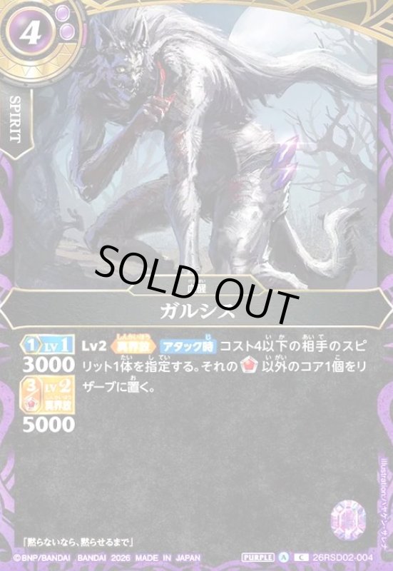 画像1: ガルシス(C)(26RSD02-004C) (1)