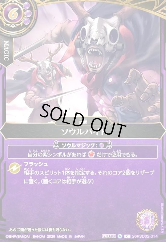 画像1: ソウルバイト(C)(26RSD02-014C) (1)