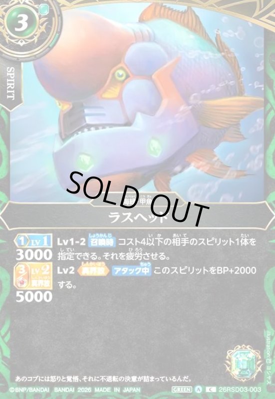 画像1: ラスヘッド(C)(26RSD03-003C) (1)