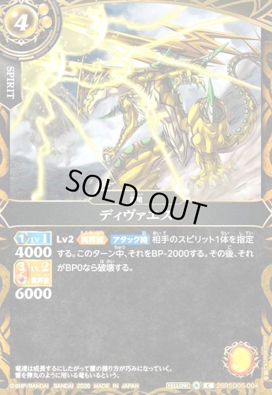 画像1: ディヴァエス(C)(26RSD05-004C) (1)