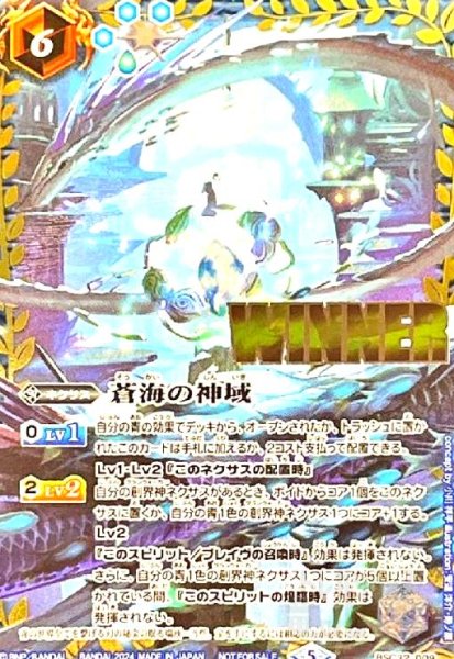 画像1: 蒼海の神域(WINNER)(-)(BSC32-009) (1)