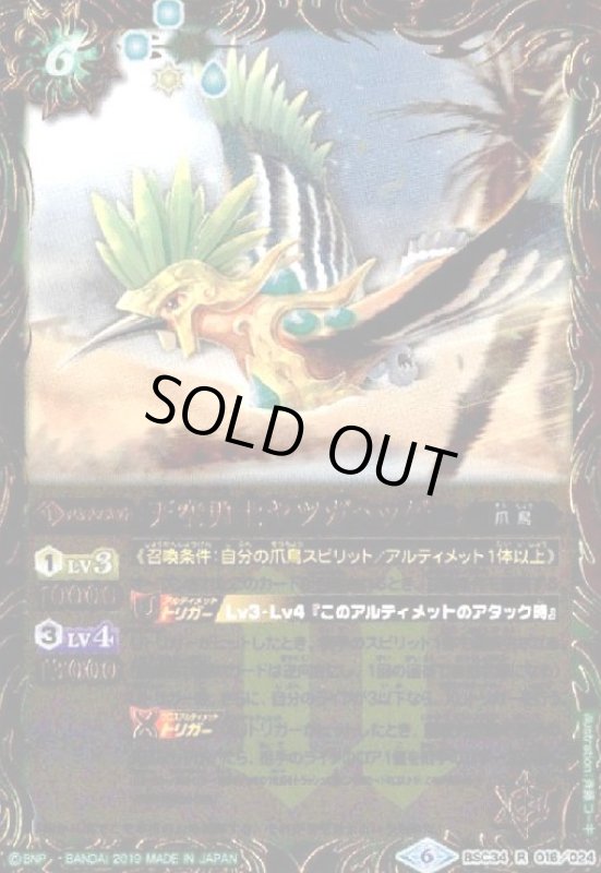 画像1: 天空勇士ヤツガヘッダー(R)(BSC34-016) (1)