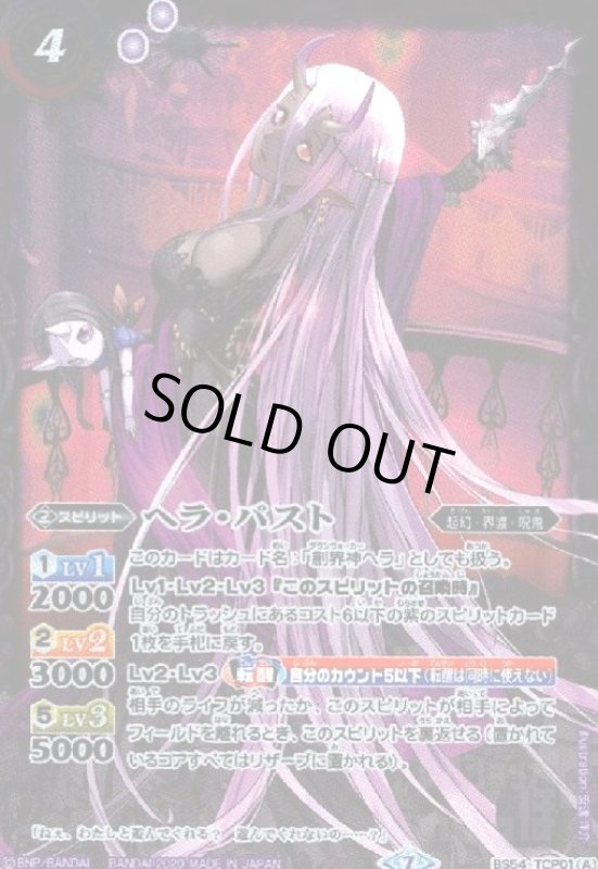 画像1: ヘラパスト/ヘラフューチャー(CP)(BS54-TCP01) (1)