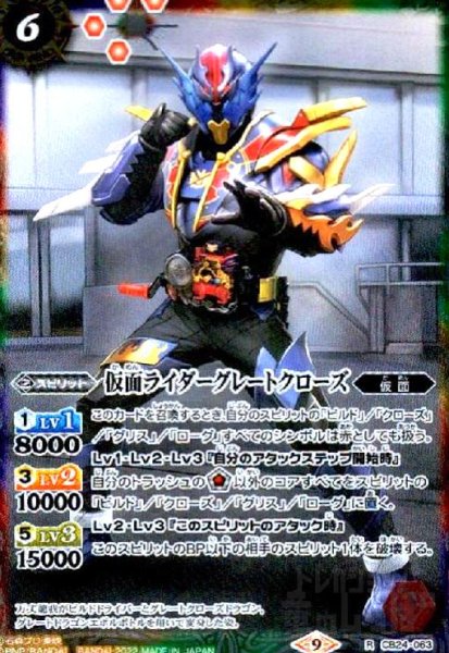 画像1: 仮面ライダーグレートクローズ(R)(CB24-063) (1)