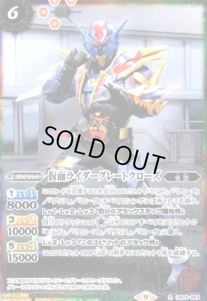 画像1: 仮面ライダーグレートクローズ(R)(CB24-063) (1)