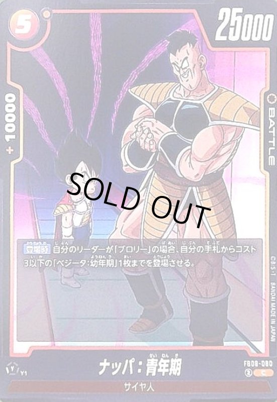 画像1: ナッパ:青年期(C)(FB08-080) (1)