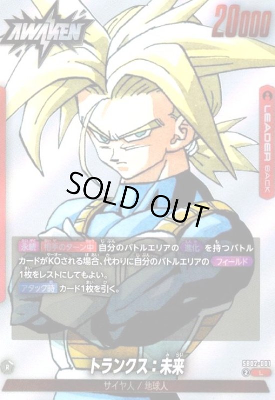 画像1: トランクス:未来(L/ホイル)(SB02-001) (1)