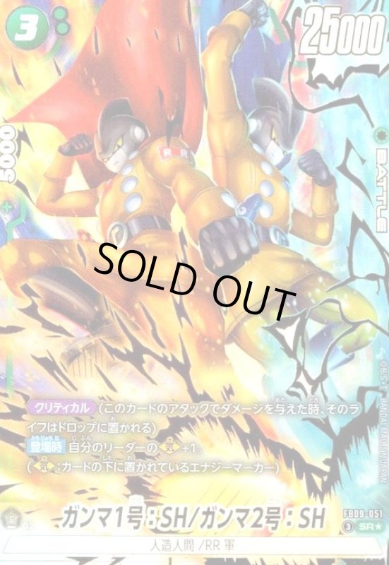 画像1: ガンマ1号:SH/ガンマ2号:SH(SR★)(FB09-051) (1)