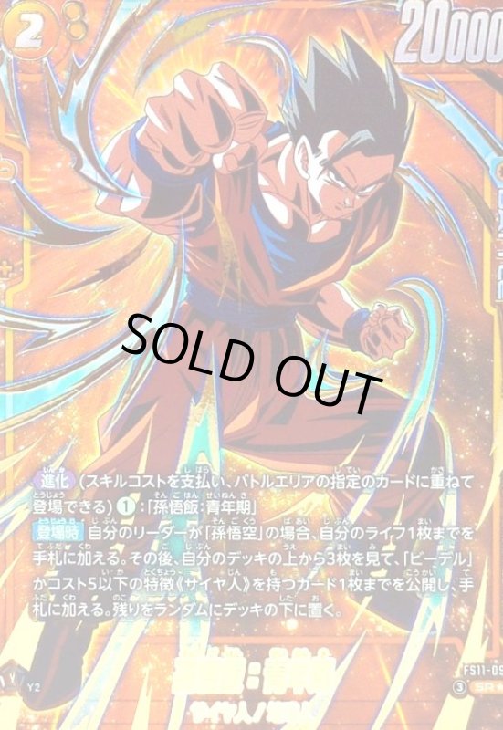 画像1: 孫悟飯:青年期(SR★)(FS11-09) (1)