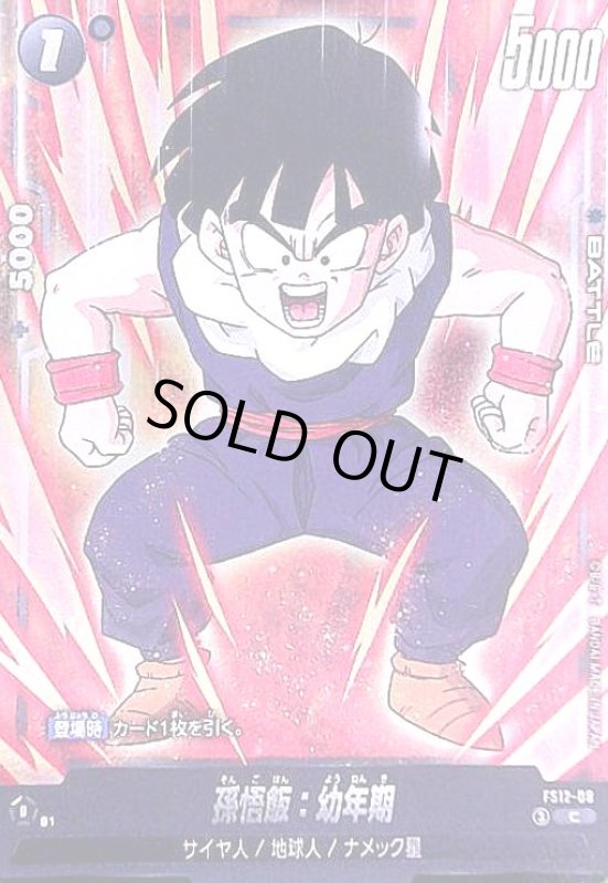 画像1: 孫悟飯:幼年期(C)(FS12-08) (1)