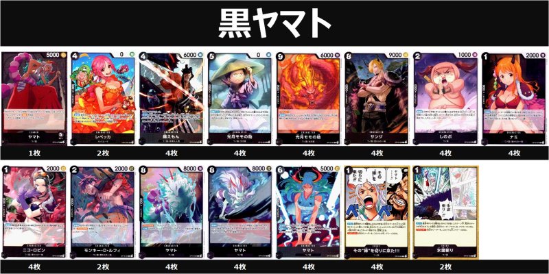画像1: 黒ヤマトデッキ (1)