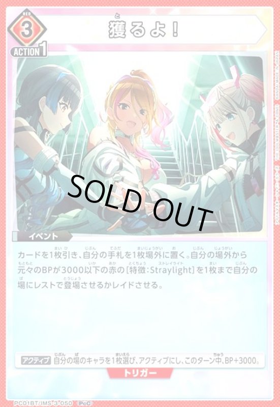 画像1: 獲るよ!(PcC)(PC01BT/IMS-3-050) (1)