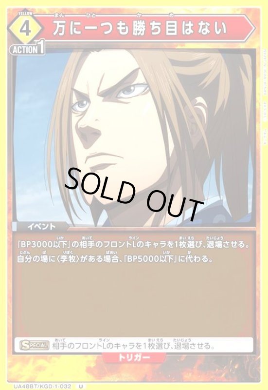 画像1: 万に一つも勝ち目はない(U)(UA48BT/KGD-1-032) (1)