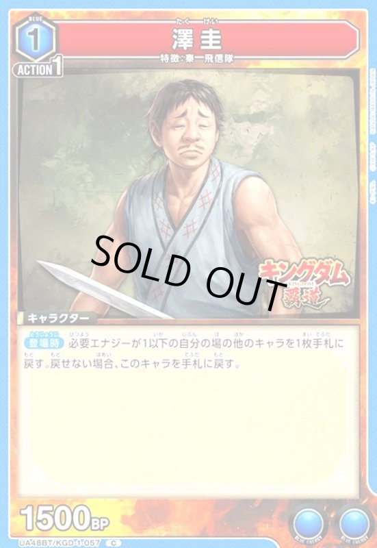 画像1: 澤圭(C)(UA48BT/KGD-1-057) (1)