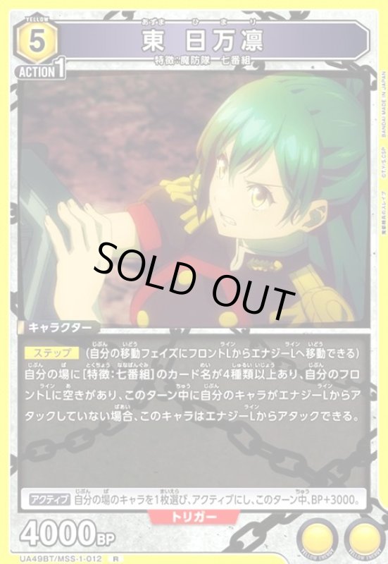 画像1: 東 日万凛(R)(UA49BT/MSS-1-012) (1)