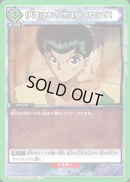 画像1: 伊達にあの世は見てねぇぜ!(U)(UA21BT/YYH-1-064) (1)