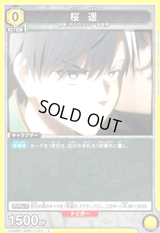 画像1: 桜 遥(C)(UA38BT/WBK-1-022) (1)