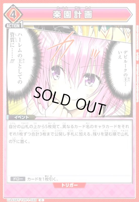 画像1: 楽園計画(C)(UA45BT/TLR-1-080) (1)